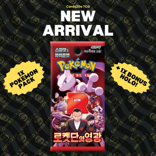 Pokémon Glory of Team Rocket Booster Pack (Korean)