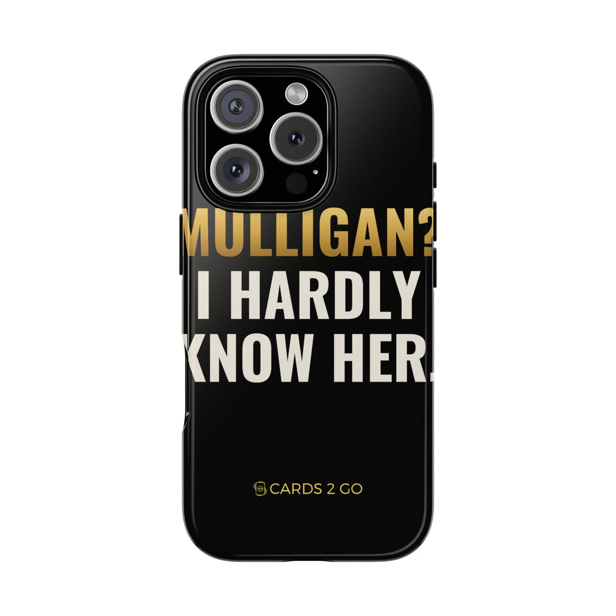 Mulligan? I Hardly Know Her iPhone Case