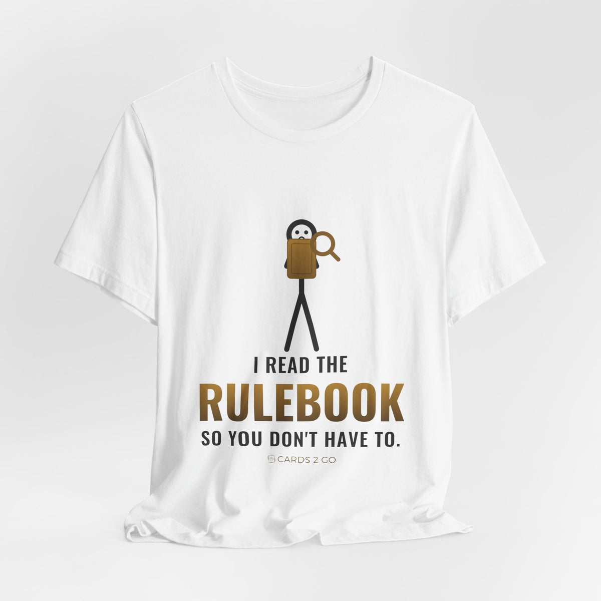 I Read The Rulebook So You Don't Have To Illustrated Tee