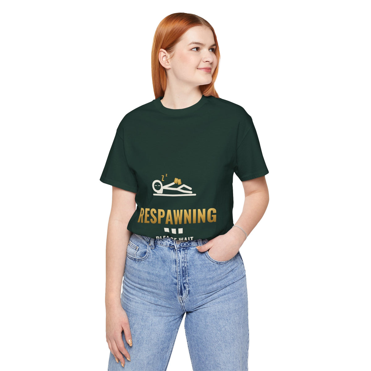 Respawning... Please Wait Illustrated Tee