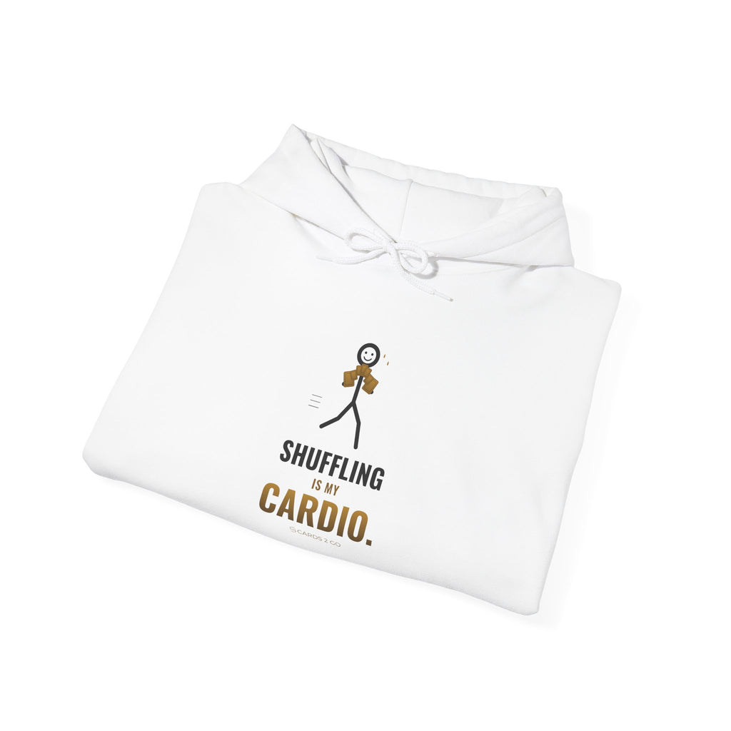Shuffling Is My Cardio Illustrated Hoodie
