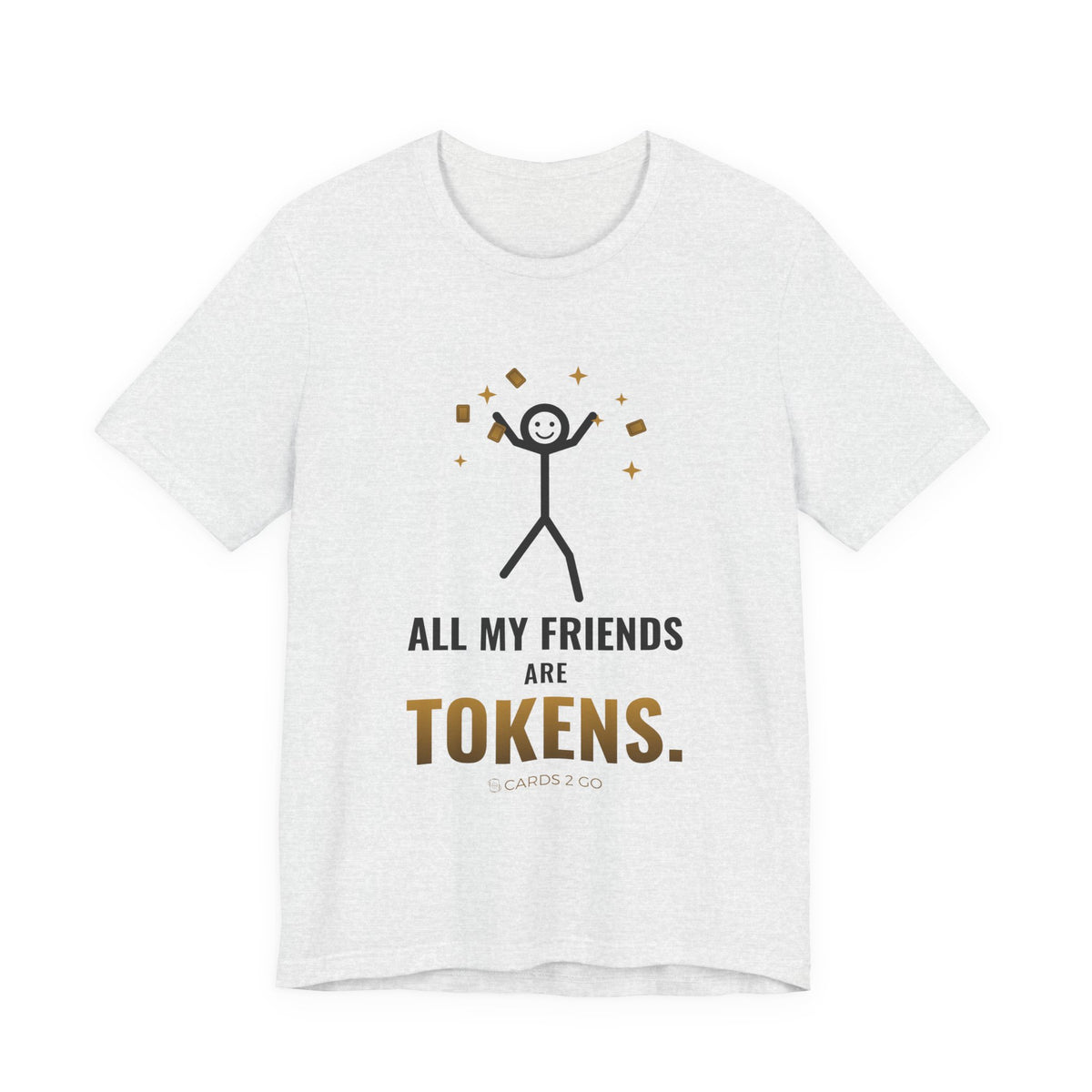 All My Friends Are Tokens Illustrated Tee