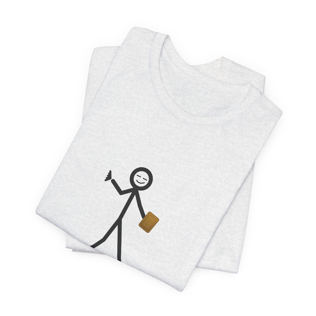 Don't Touch My Binder Illustrated Tee