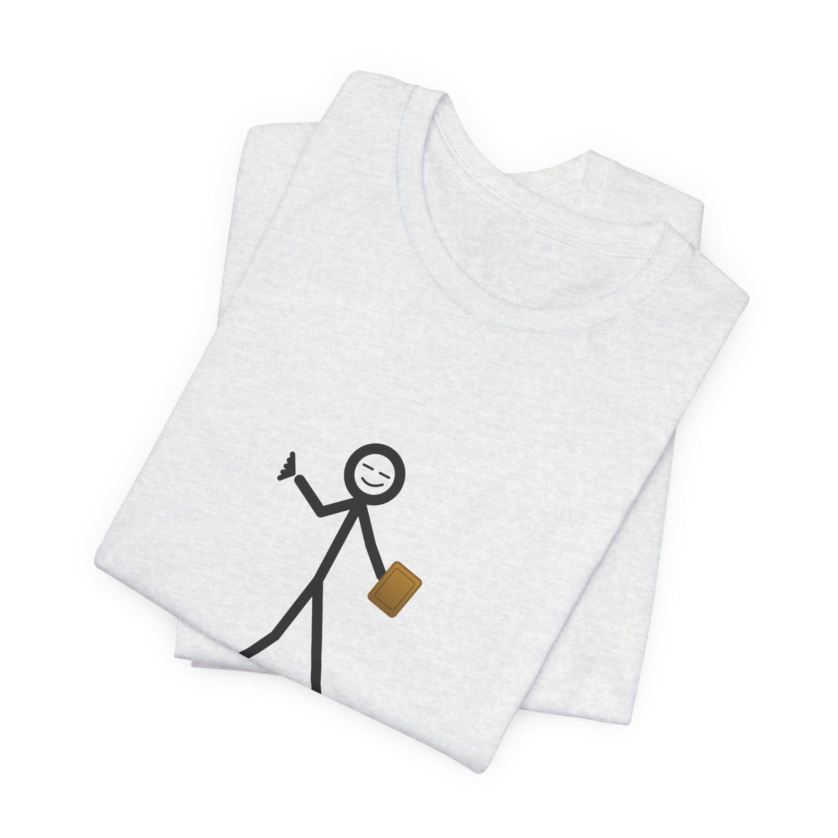 Don't Touch My Binder Illustrated Tee