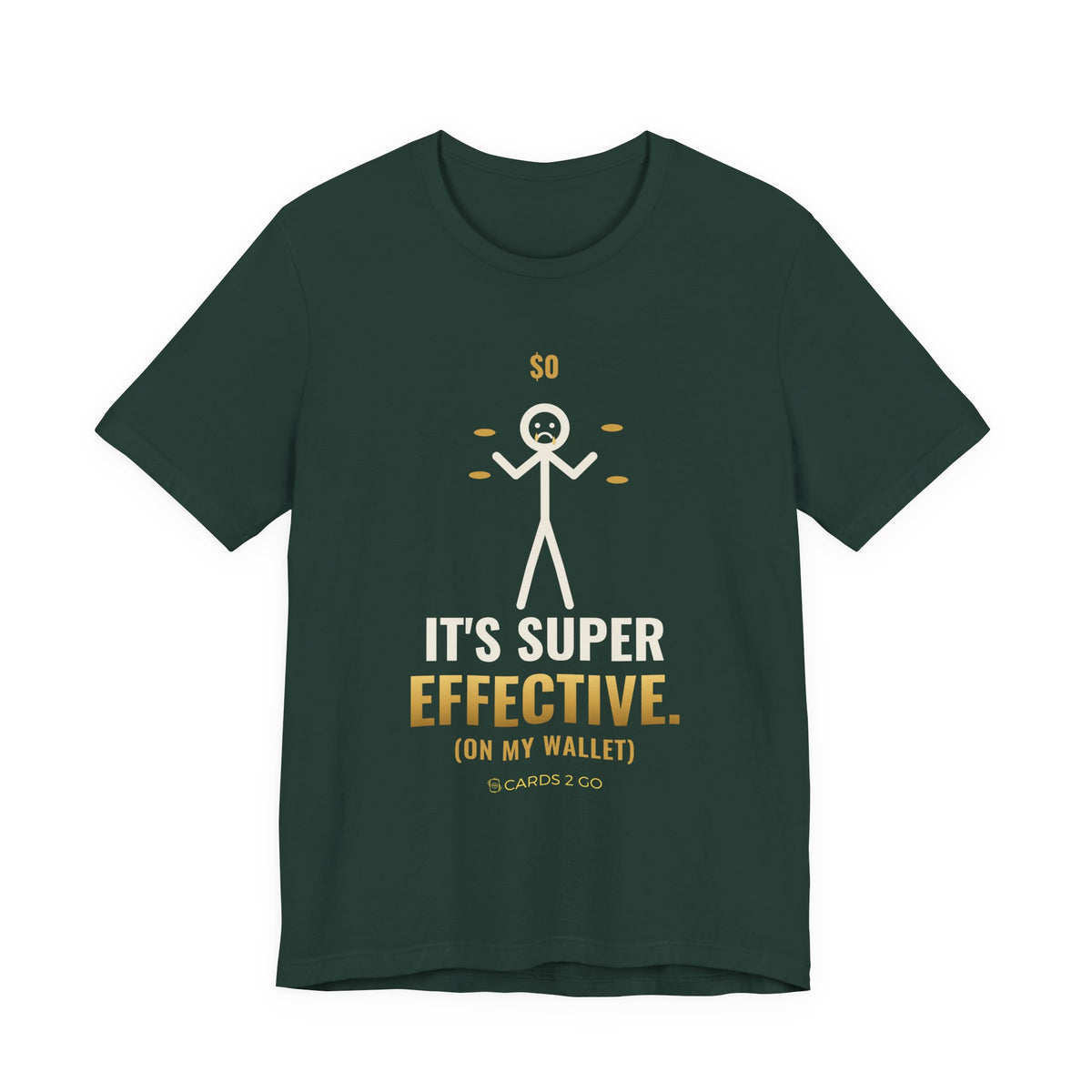 It's Super Effective (On My Wallet) Illustrated Tee