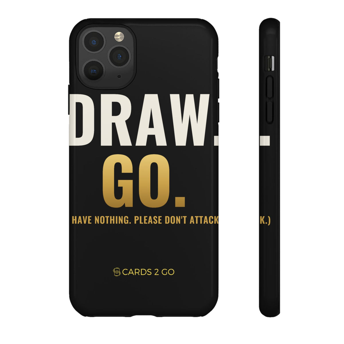Draw. Go. iPhone Case