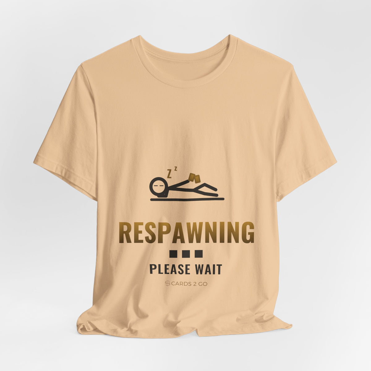 Respawning... Please Wait Illustrated Tee