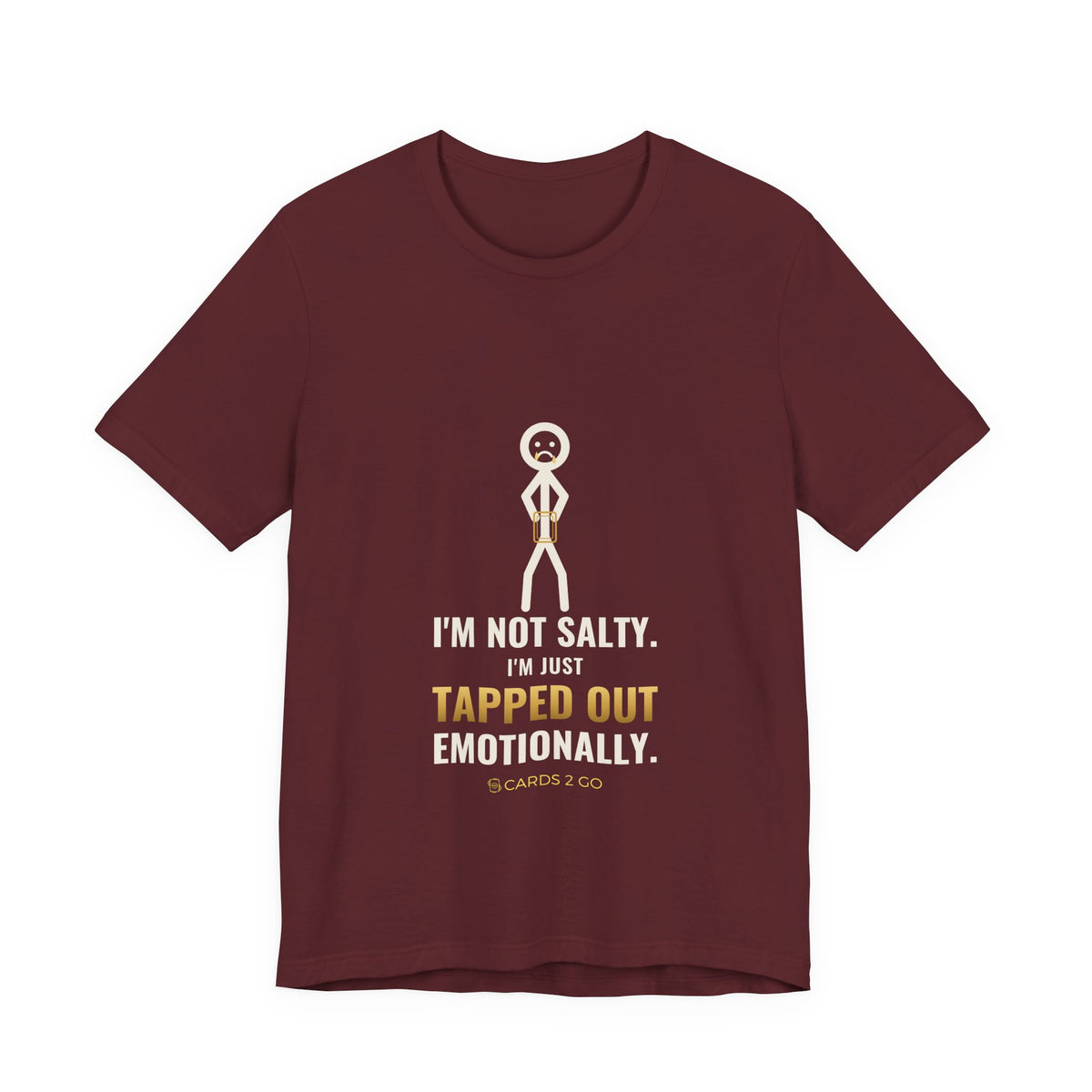 Tapped Out Emotionally Illustrated Tee