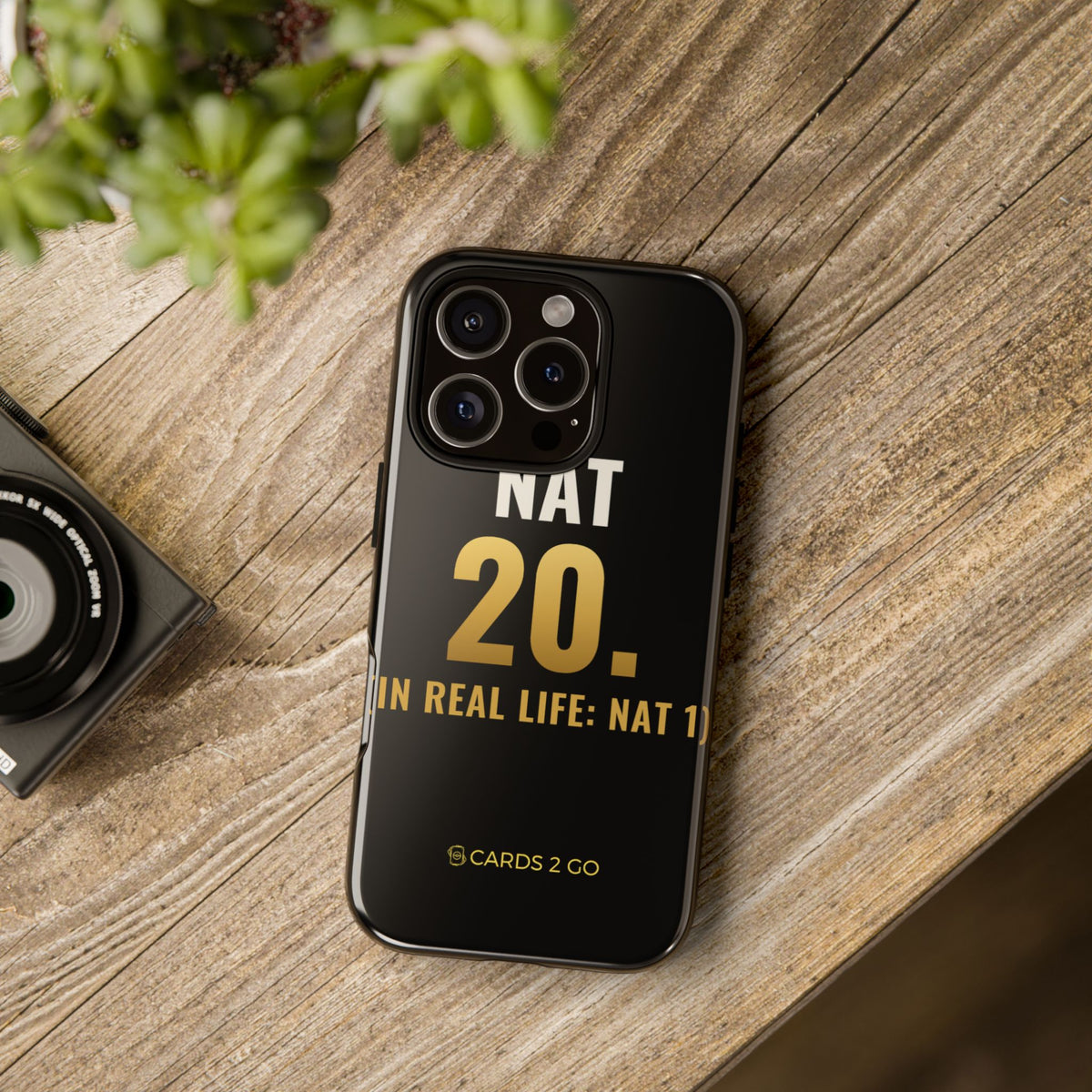 Nat 20 (In Real Life: Nat 1) iPhone Case