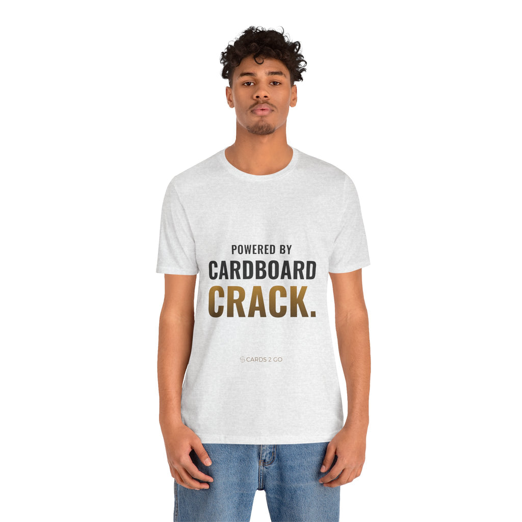Powered By Cardboard Crack Tee