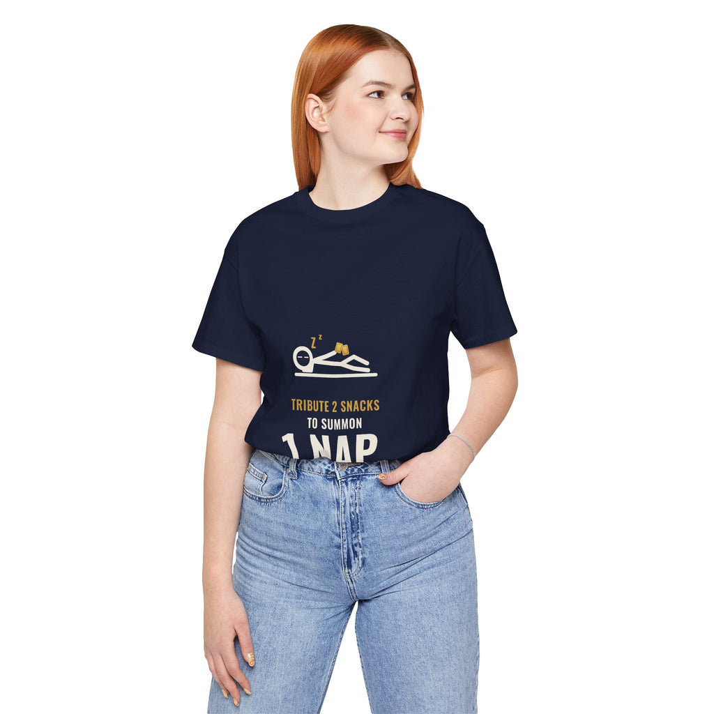 Tribute 2 Snacks To Summon 1 Nap Illustrated Tee