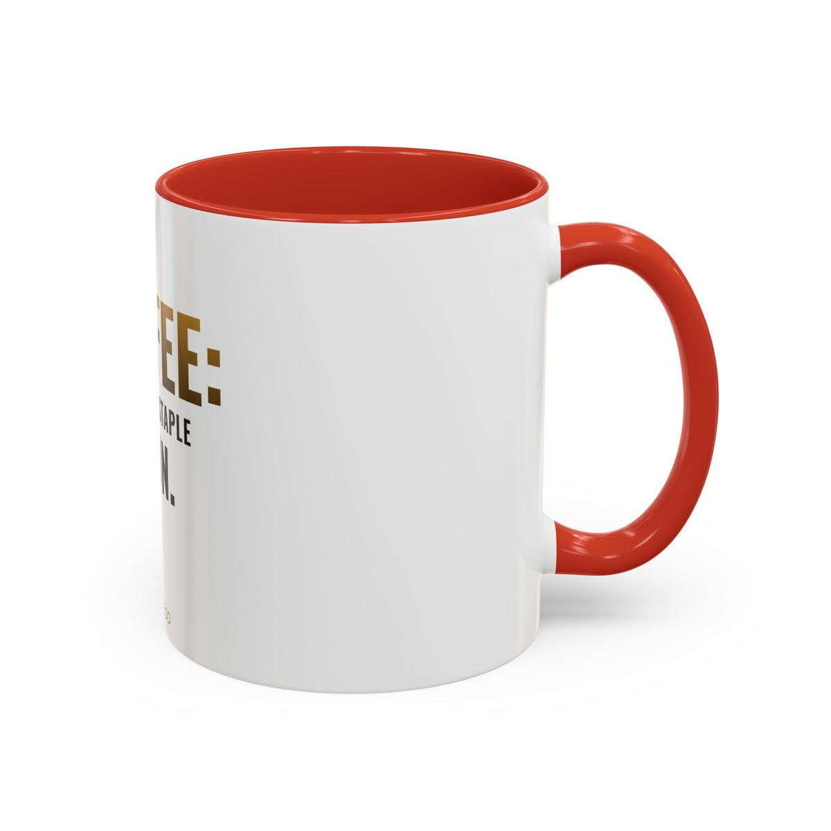 Coffee: The Only Staple I Run Mug