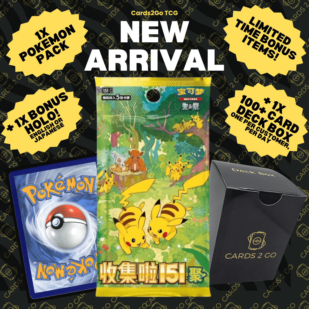 Pokémon 151 Gathering Pikachu Booster Pack (Chinese)