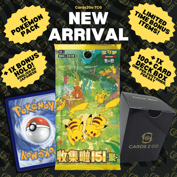 Pokémon 151 Gathering Pikachu Booster Pack (Chinese)