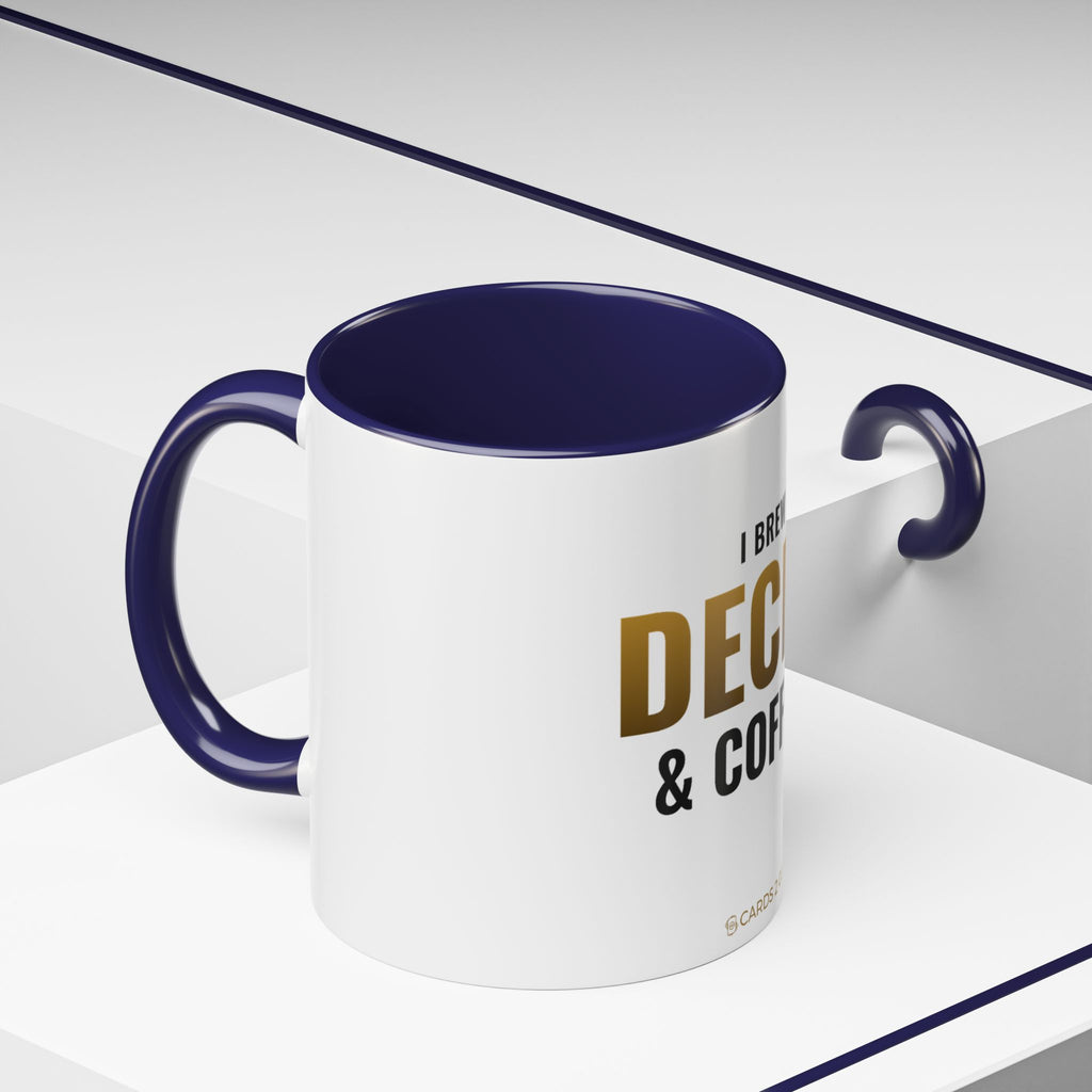 I Brew Decks & Coffee Mug