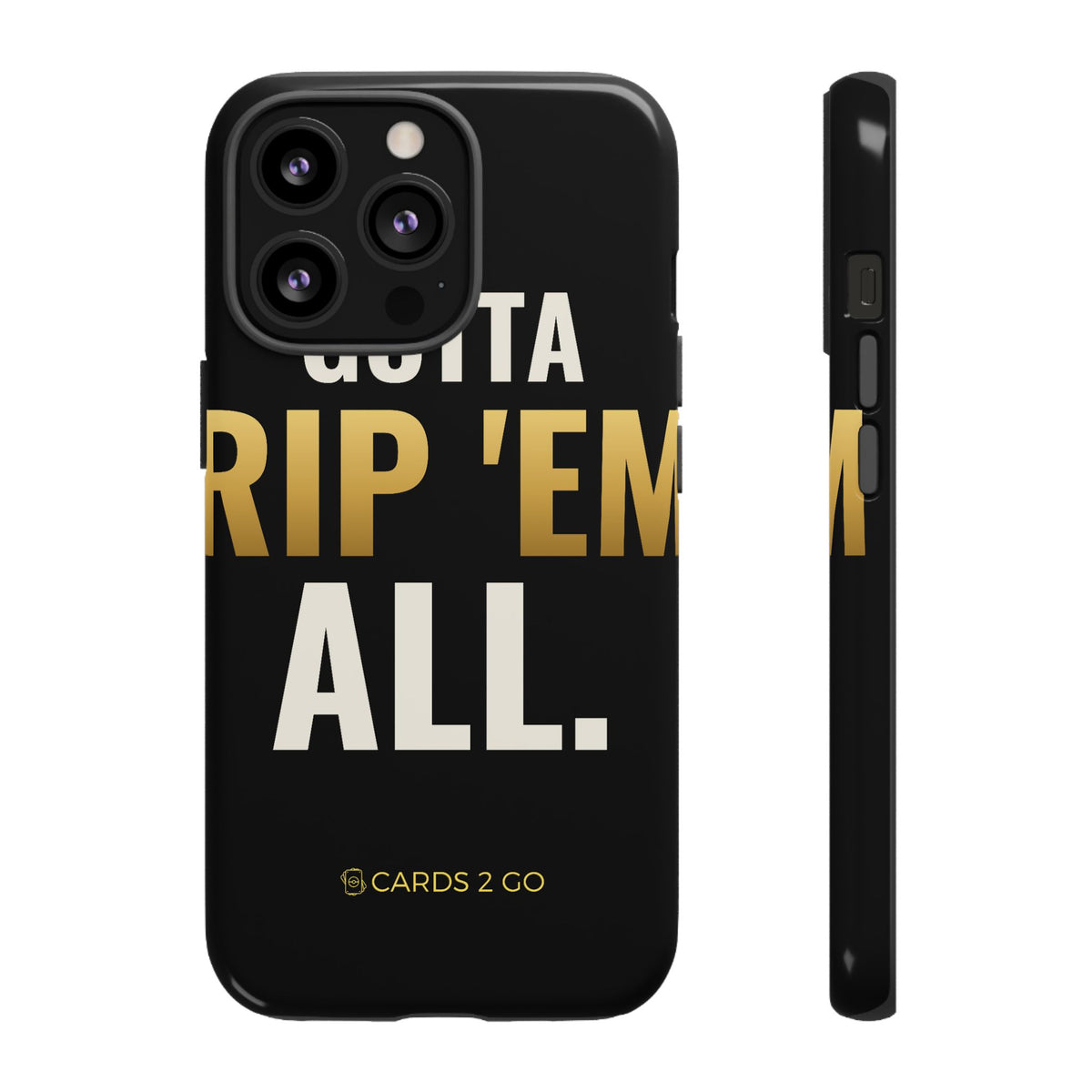 Gotta Rip 'Em All iPhone Case
