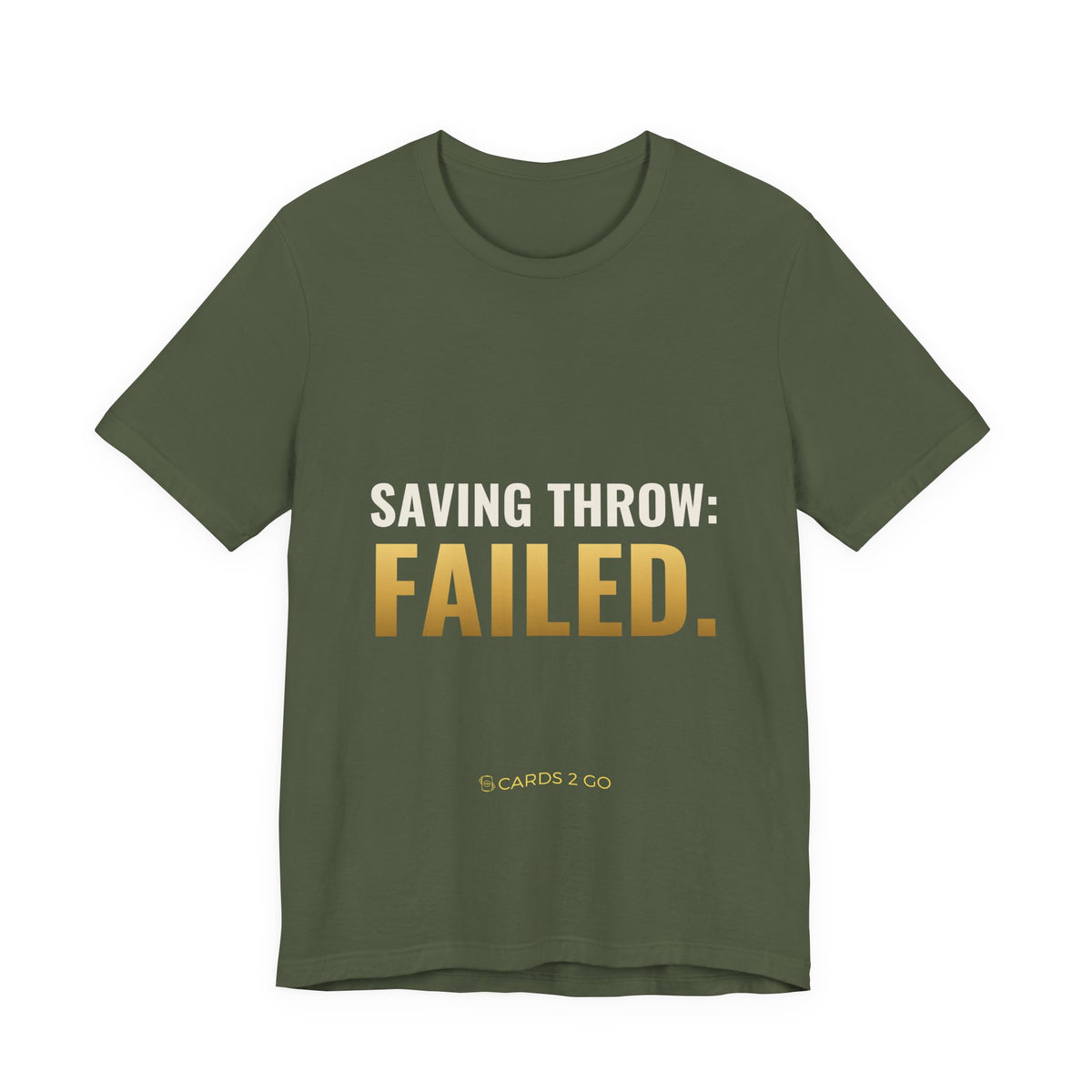 Saving Throw: Failed Tee
