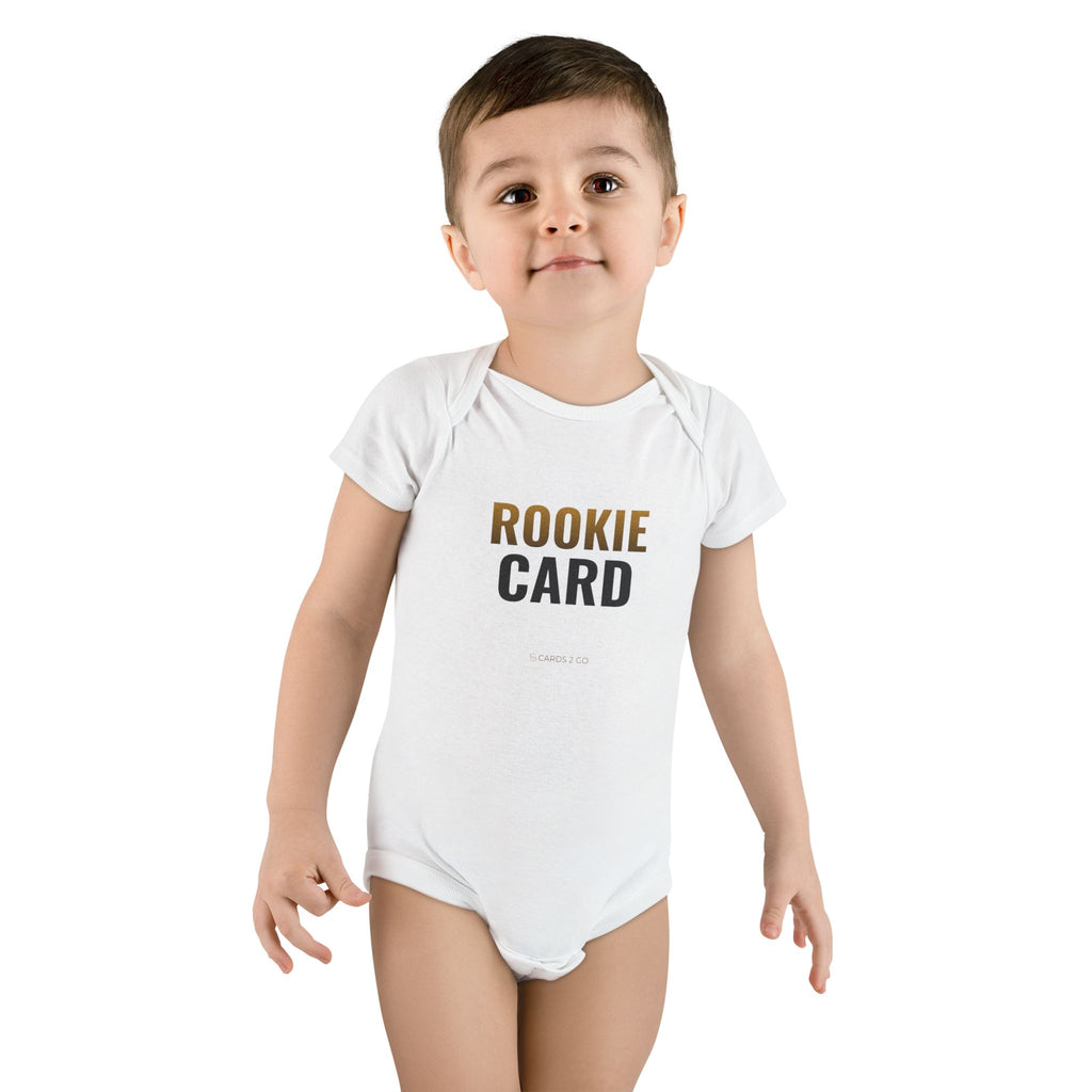 Rookie Card Baby Onesie
