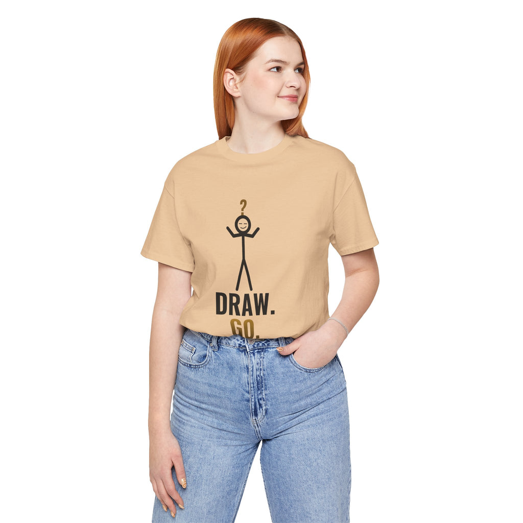Draw. Go. Illustrated Tee