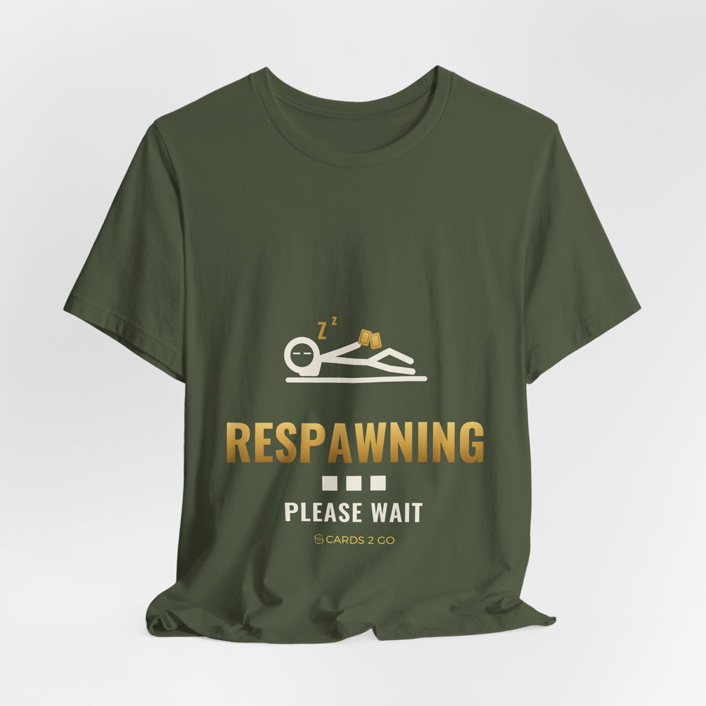 Respawning... Please Wait Illustrated Tee