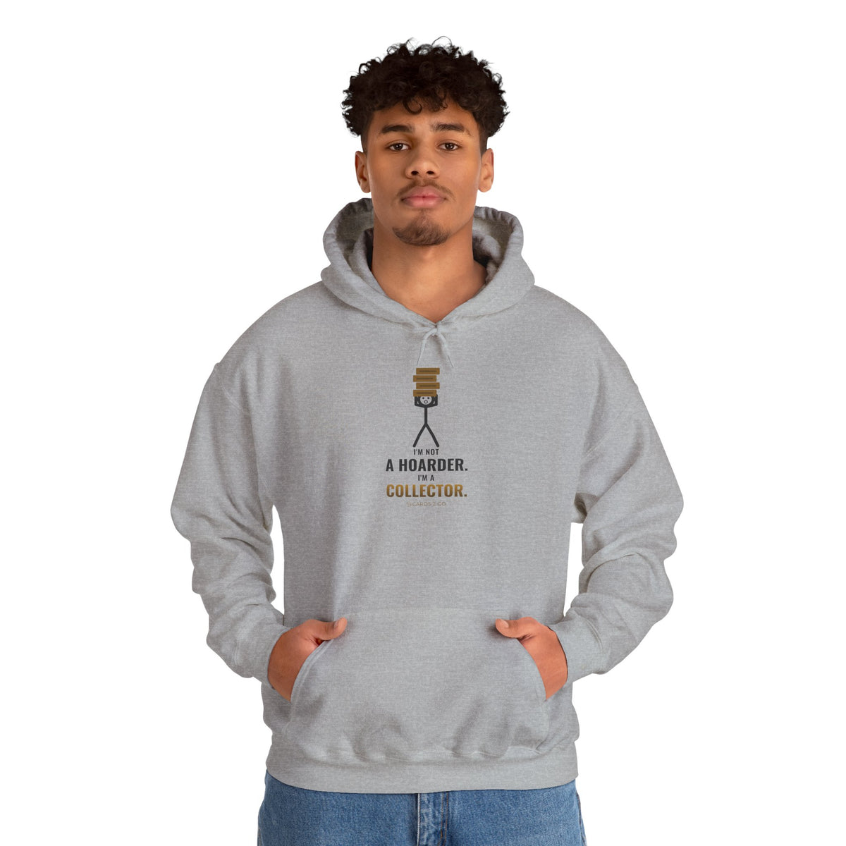 I'm Not A Hoarder, I'm A Collector Illustrated Hoodie