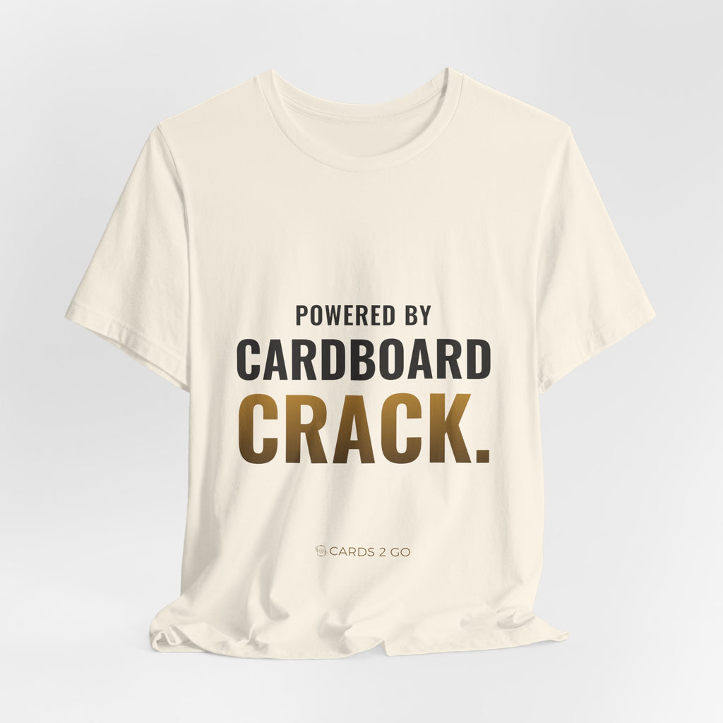 Powered By Cardboard Crack Tee