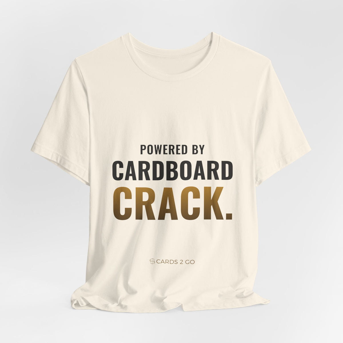 Powered By Cardboard Crack Tee