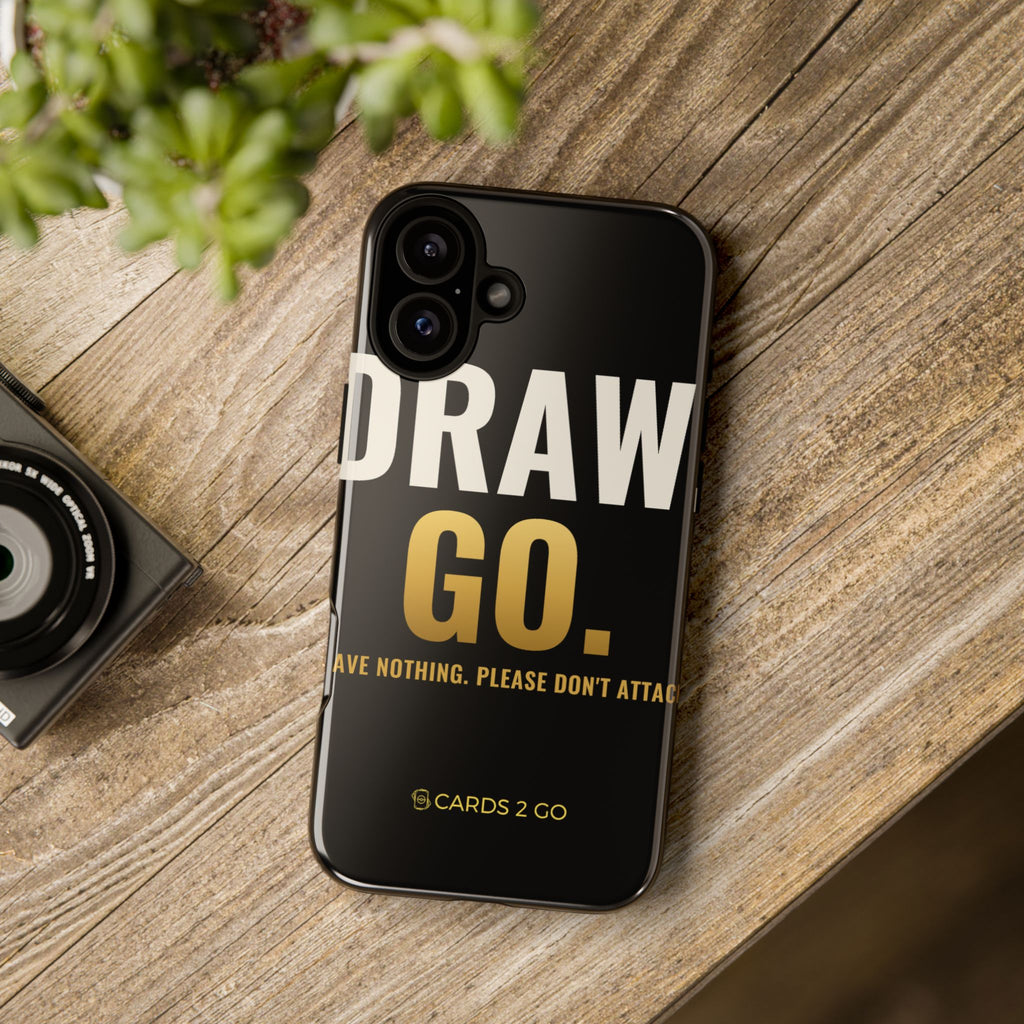 Draw. Go. iPhone Case