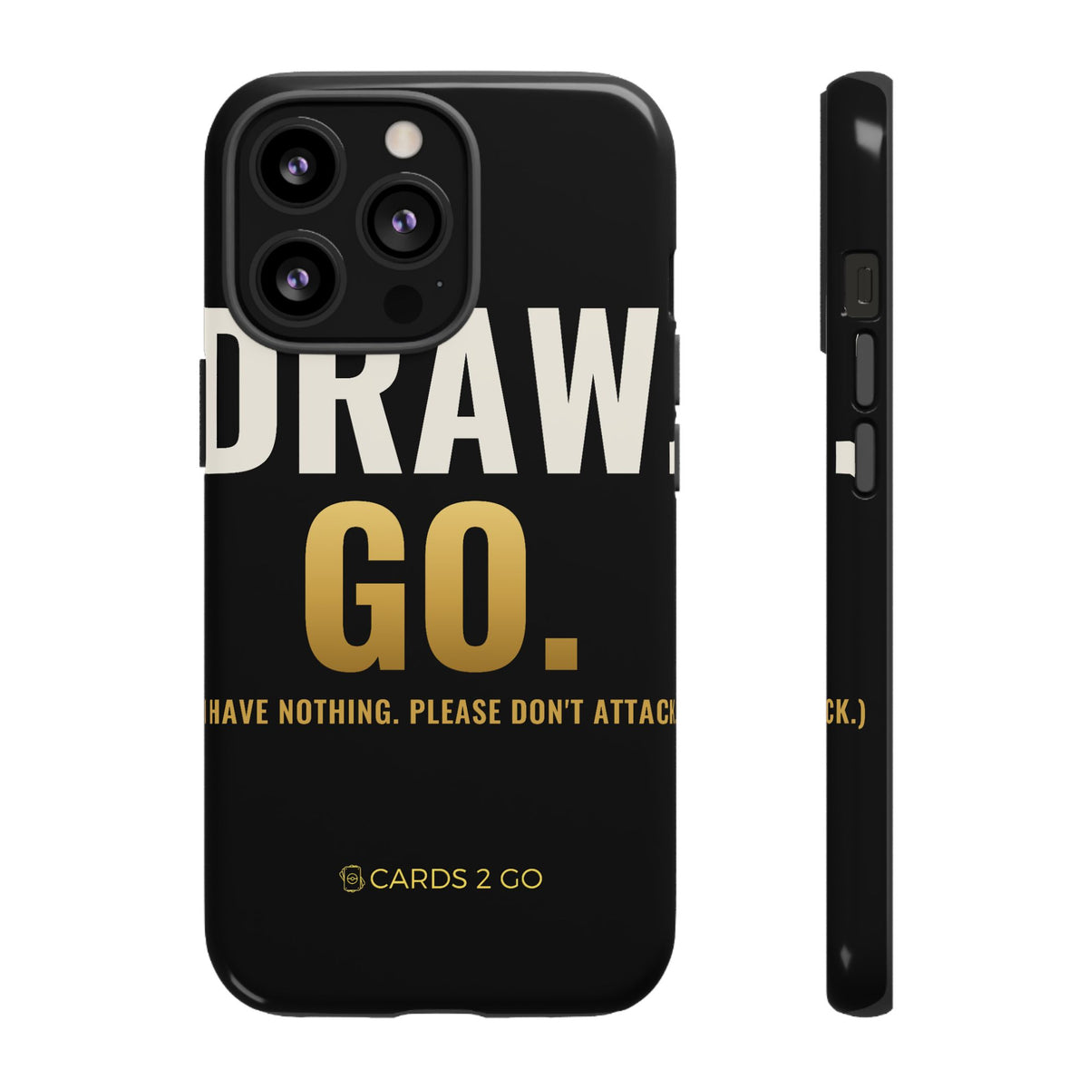 Draw. Go. iPhone Case