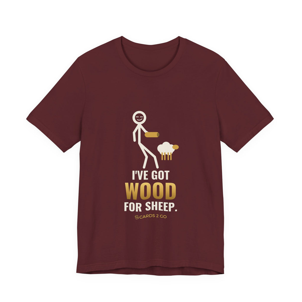 I've Got Wood For Sheep Illustrated Tee