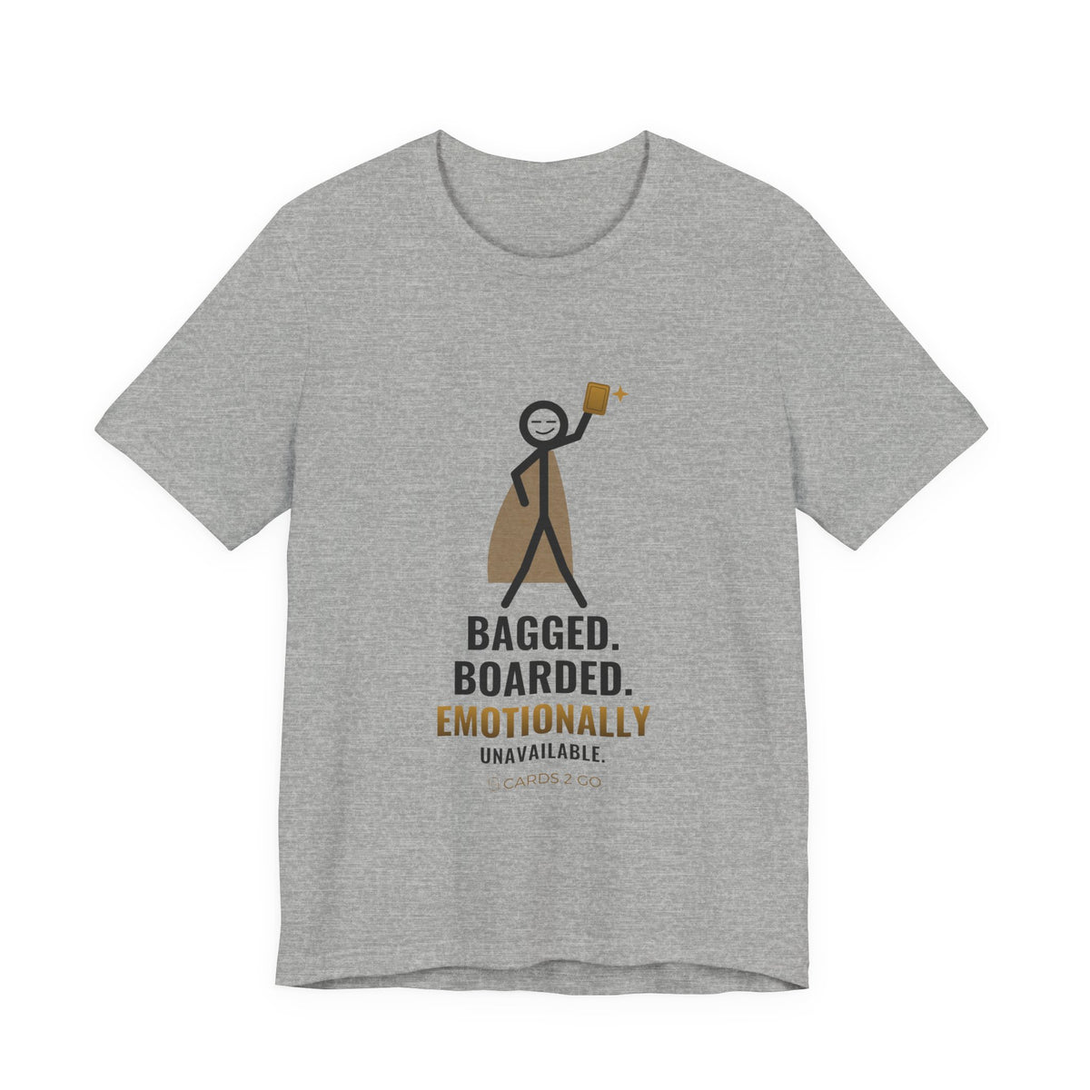 Bagged, Boarded & Emotionally Unavailable Illustrated Tee