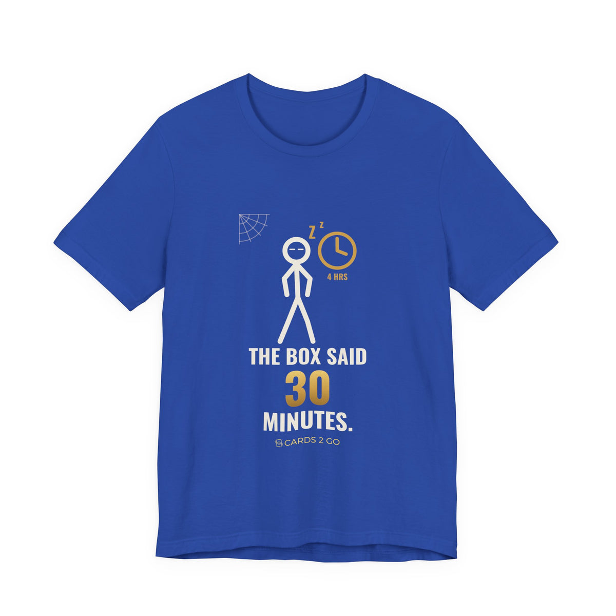 The Box Said 30 Minutes Illustrated Tee