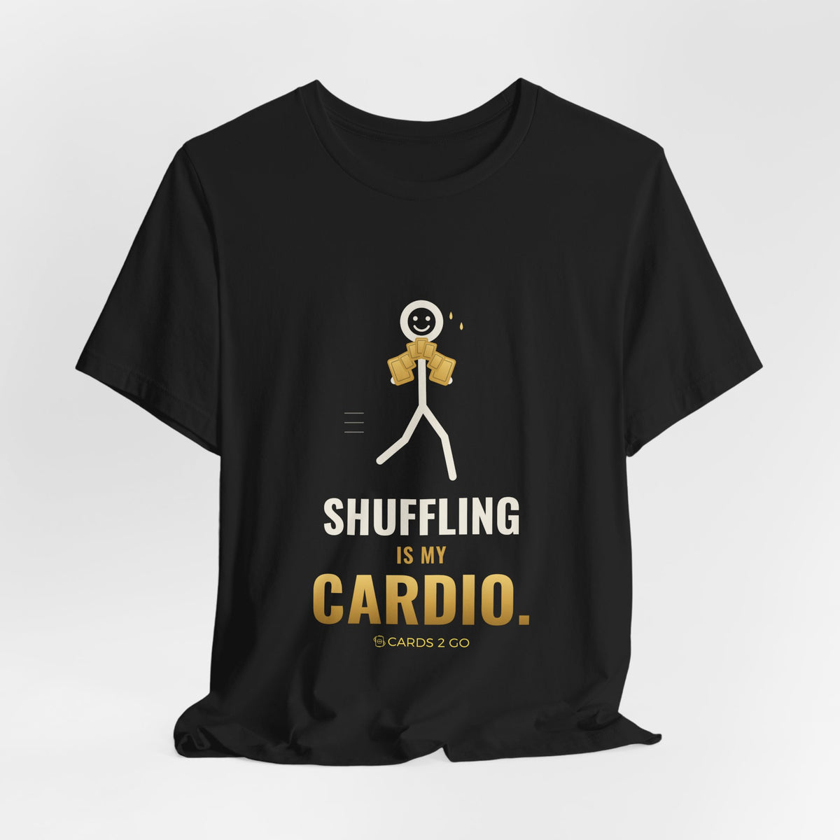 Shuffling Is My Cardio Illustrated Tee