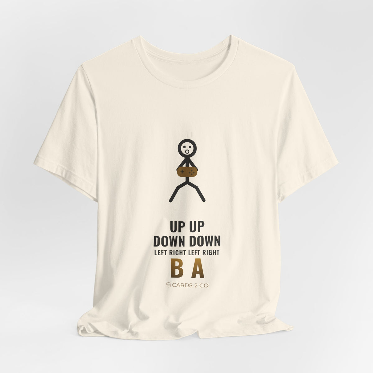 Up Up Down Down Illustrated Tee