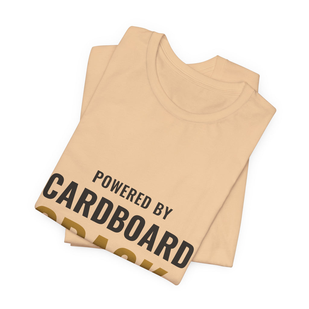 Powered By Cardboard Crack Tee
