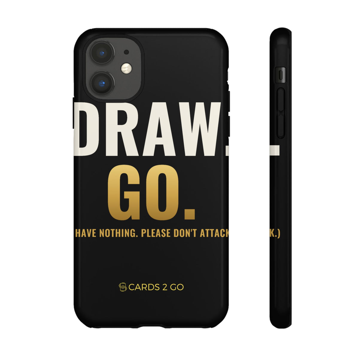 Draw. Go. iPhone Case