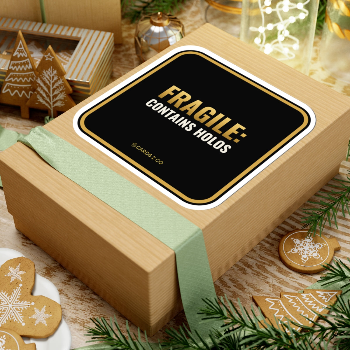 Fragile: Contains Holos Sticker