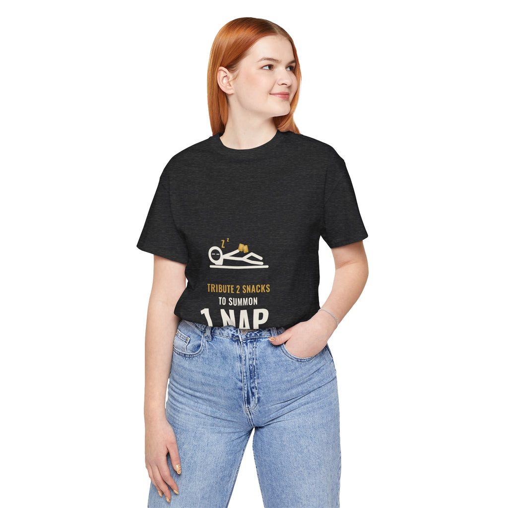 Tribute 2 Snacks To Summon 1 Nap Illustrated Tee