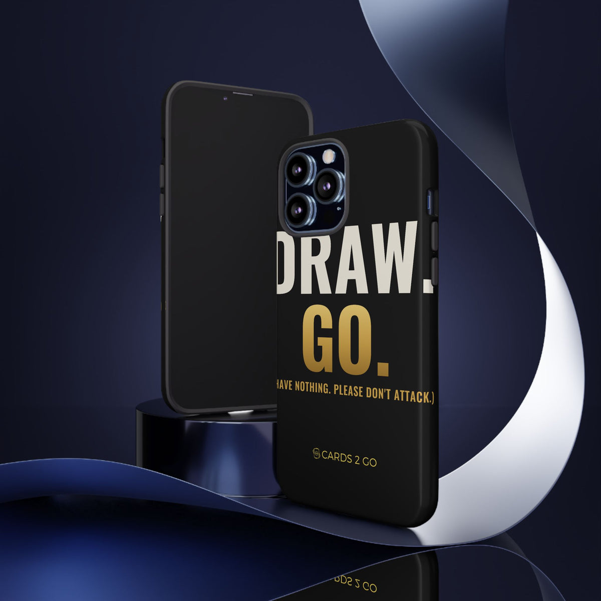Draw. Go. iPhone Case