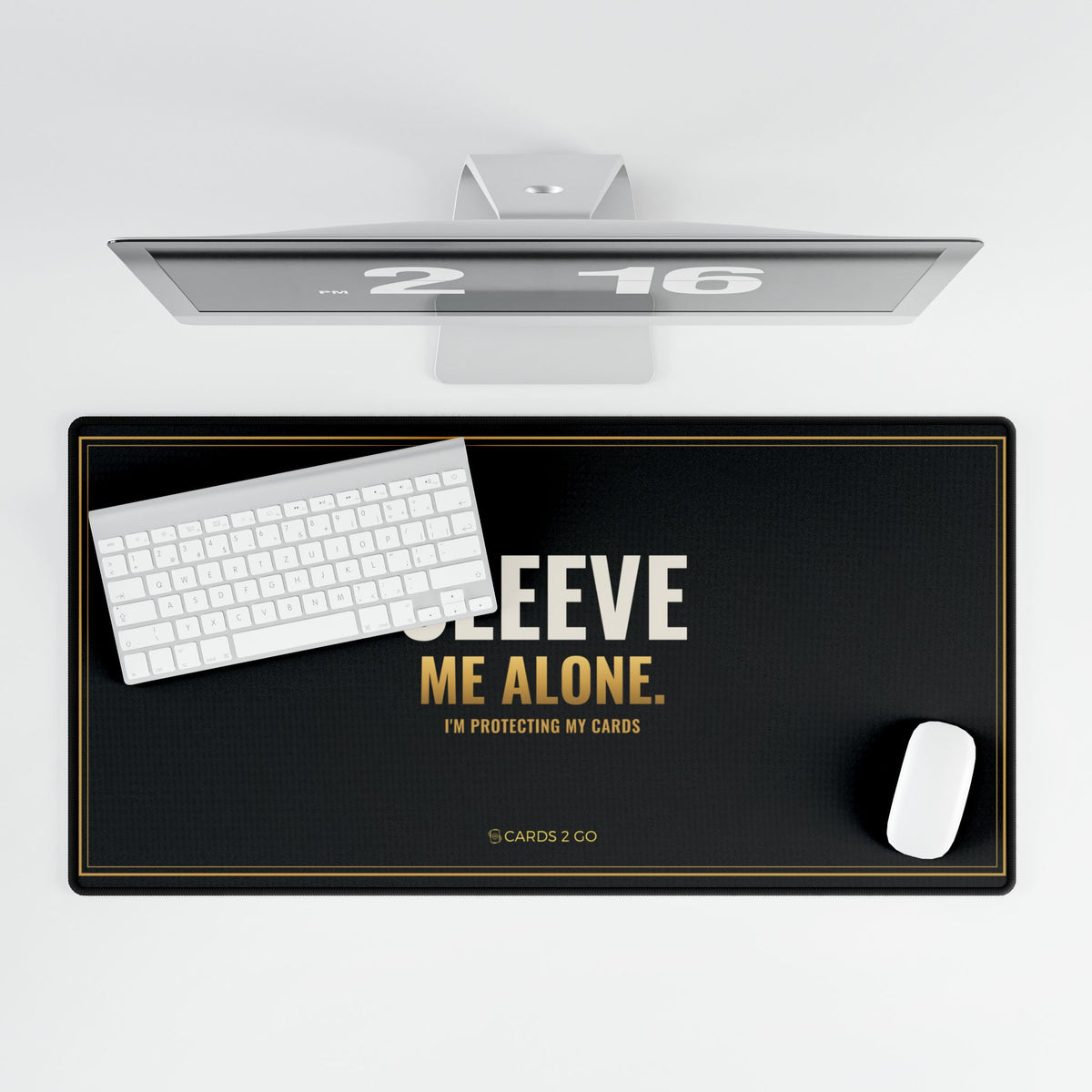 Sleeve Me Alone Playmat Desk Mat
