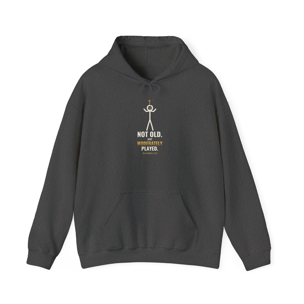 Not Old, Just Moderately Played Illustrated Hoodie