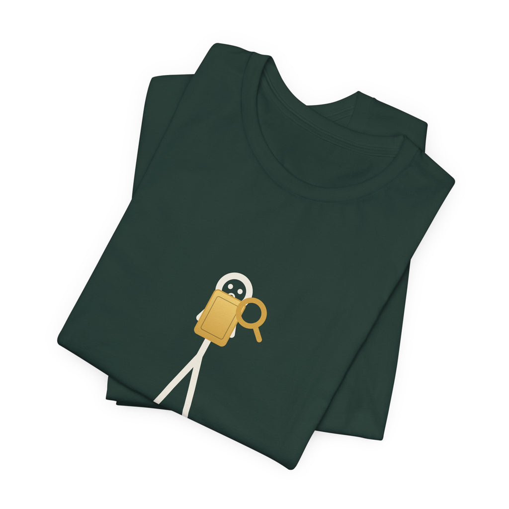 Can I Read Your Card? No. Illustrated Tee