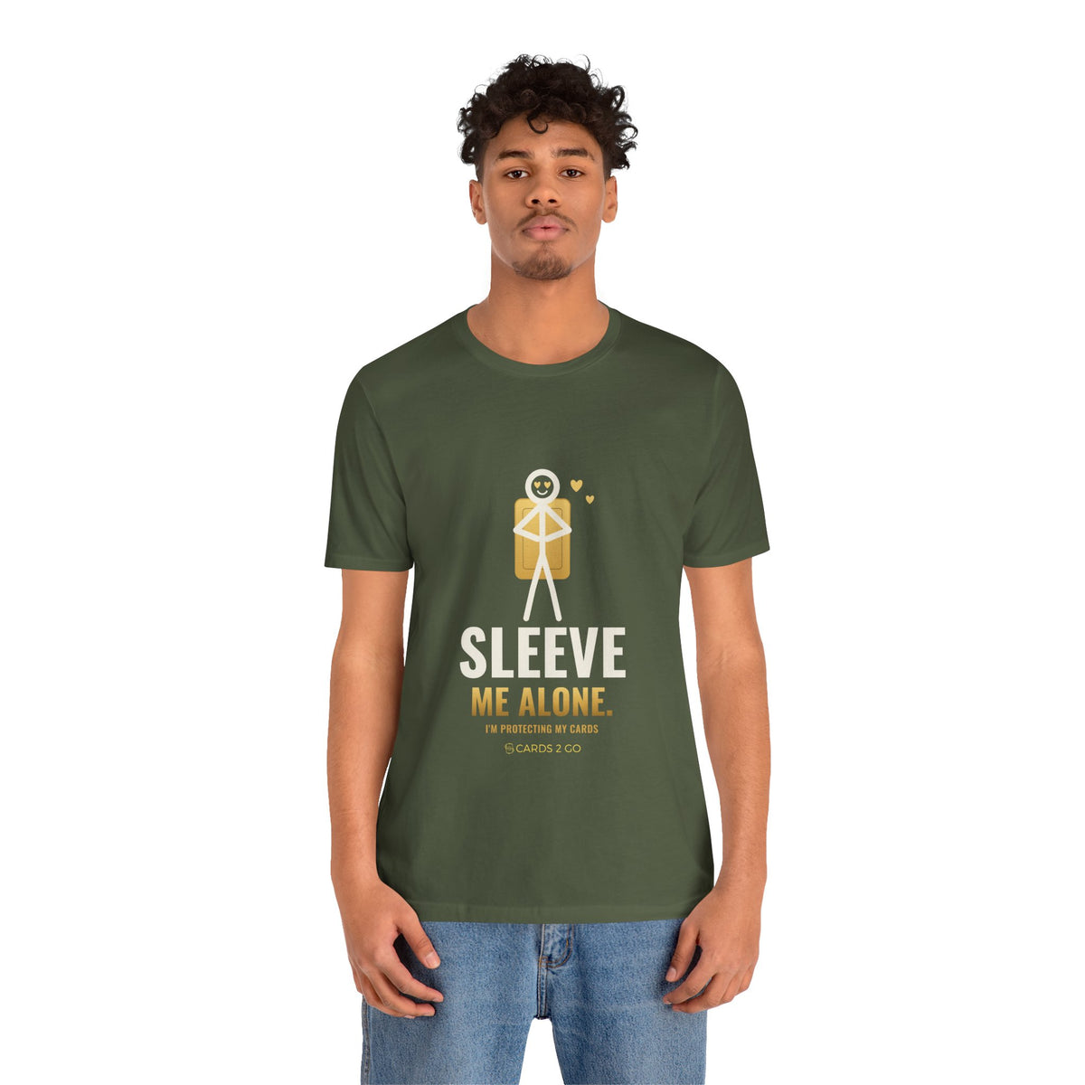 Sleeve Me Alone Illustrated Tee