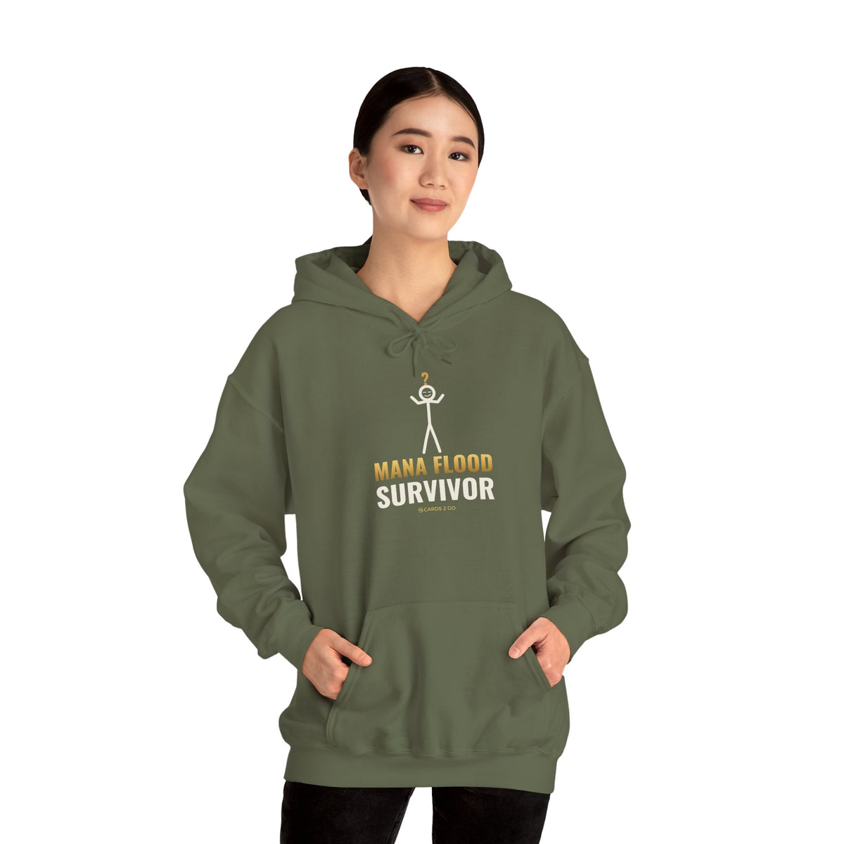 Mana Flood Survivor Illustrated Hoodie