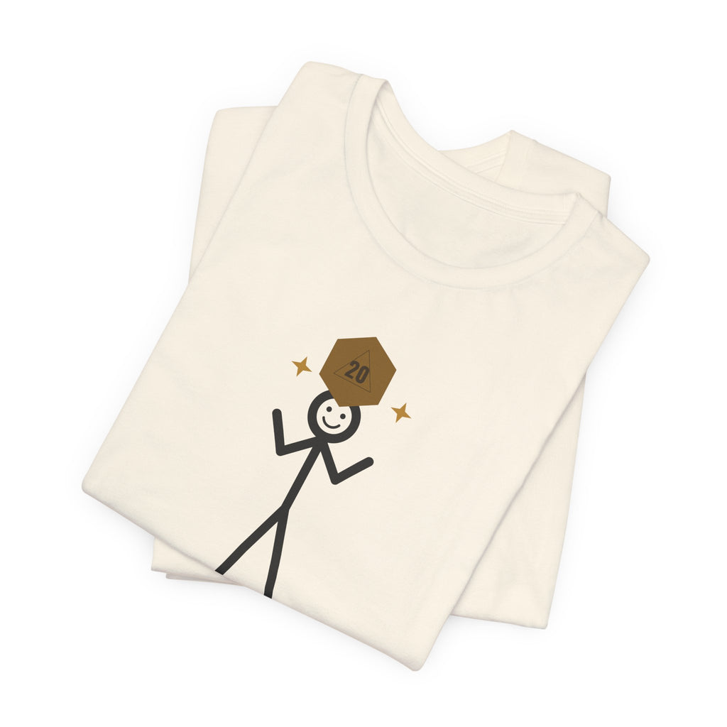 Nat 20 (In Real Life: Nat 1) Illustrated Tee