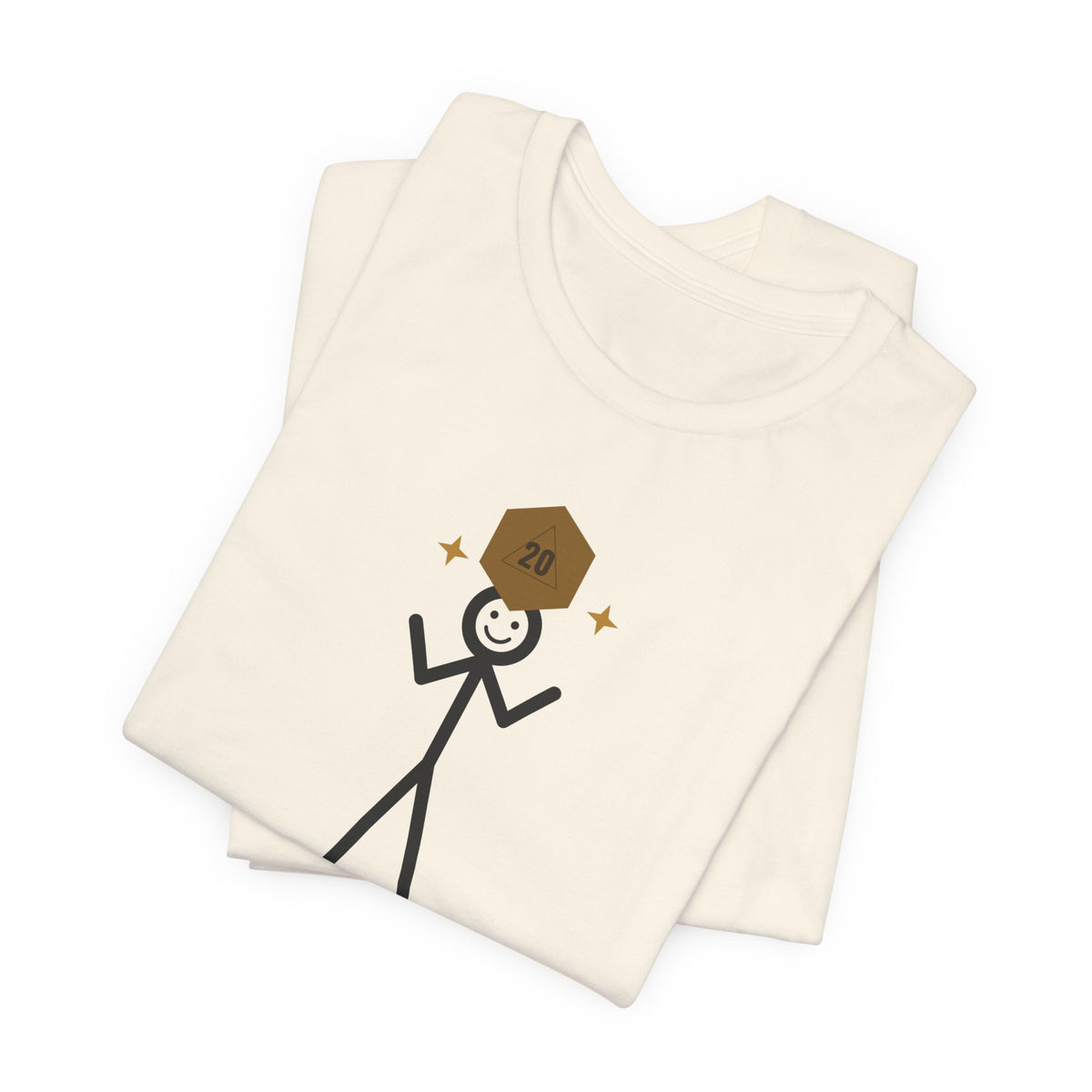 Nat 20 (In Real Life: Nat 1) Illustrated Tee