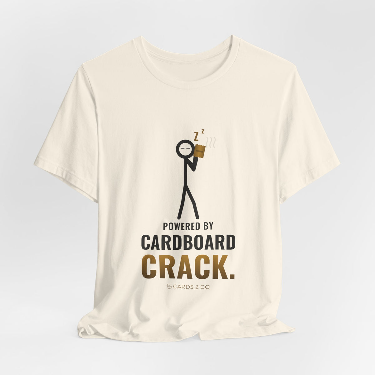 Powered By Cardboard Crack Illustrated Tee