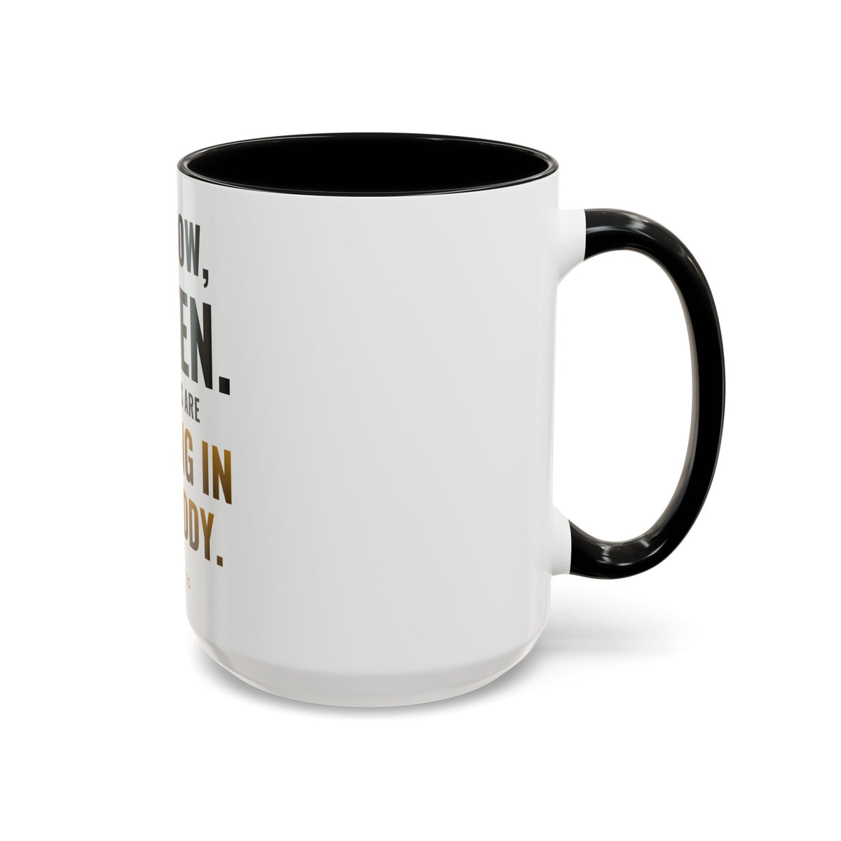 Not Now Kitten, The Walls Are Closing In On Daddy Mug