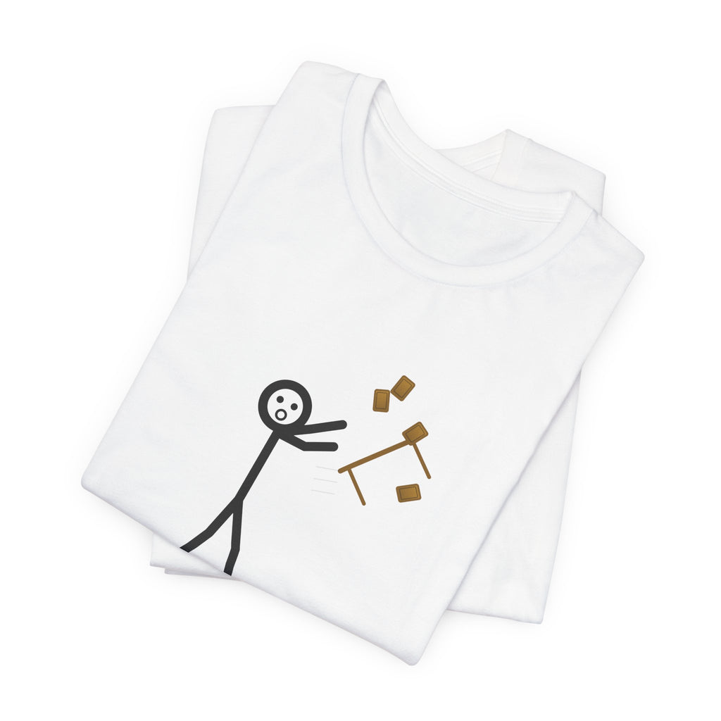 Heads I Win, Tails I Flip The Table Illustrated Tee