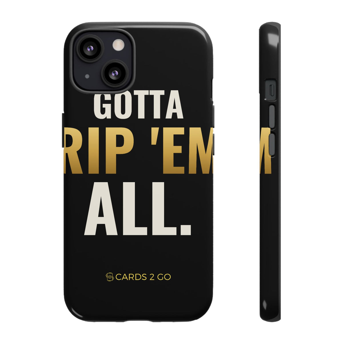 Gotta Rip 'Em All iPhone Case